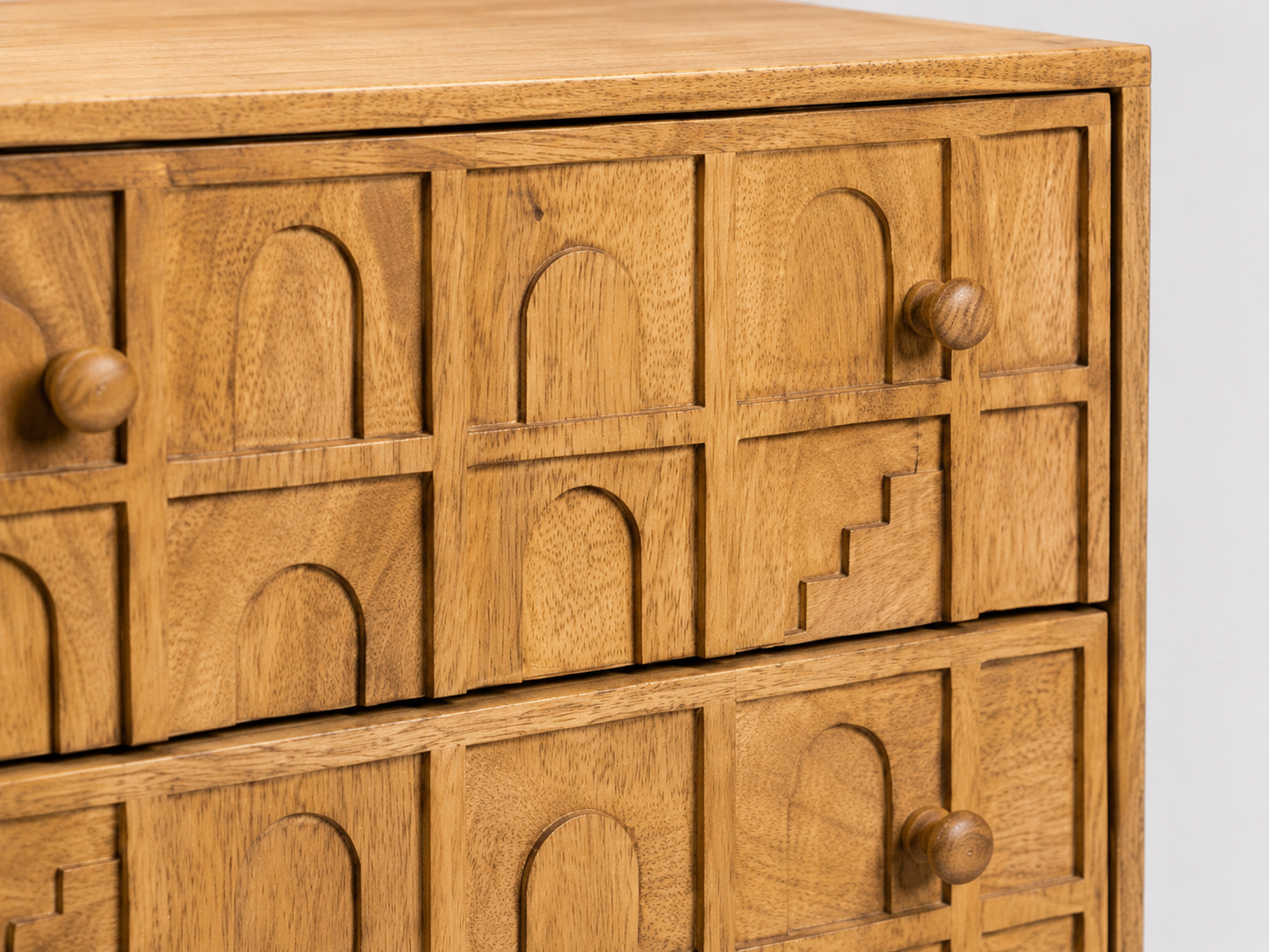 CHEST OF DRAWERS HOLLY FROM MANGO WOOD 100см
