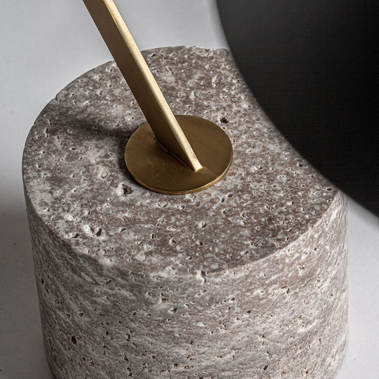 EOS GREY MARBLE TABLE LAMP
