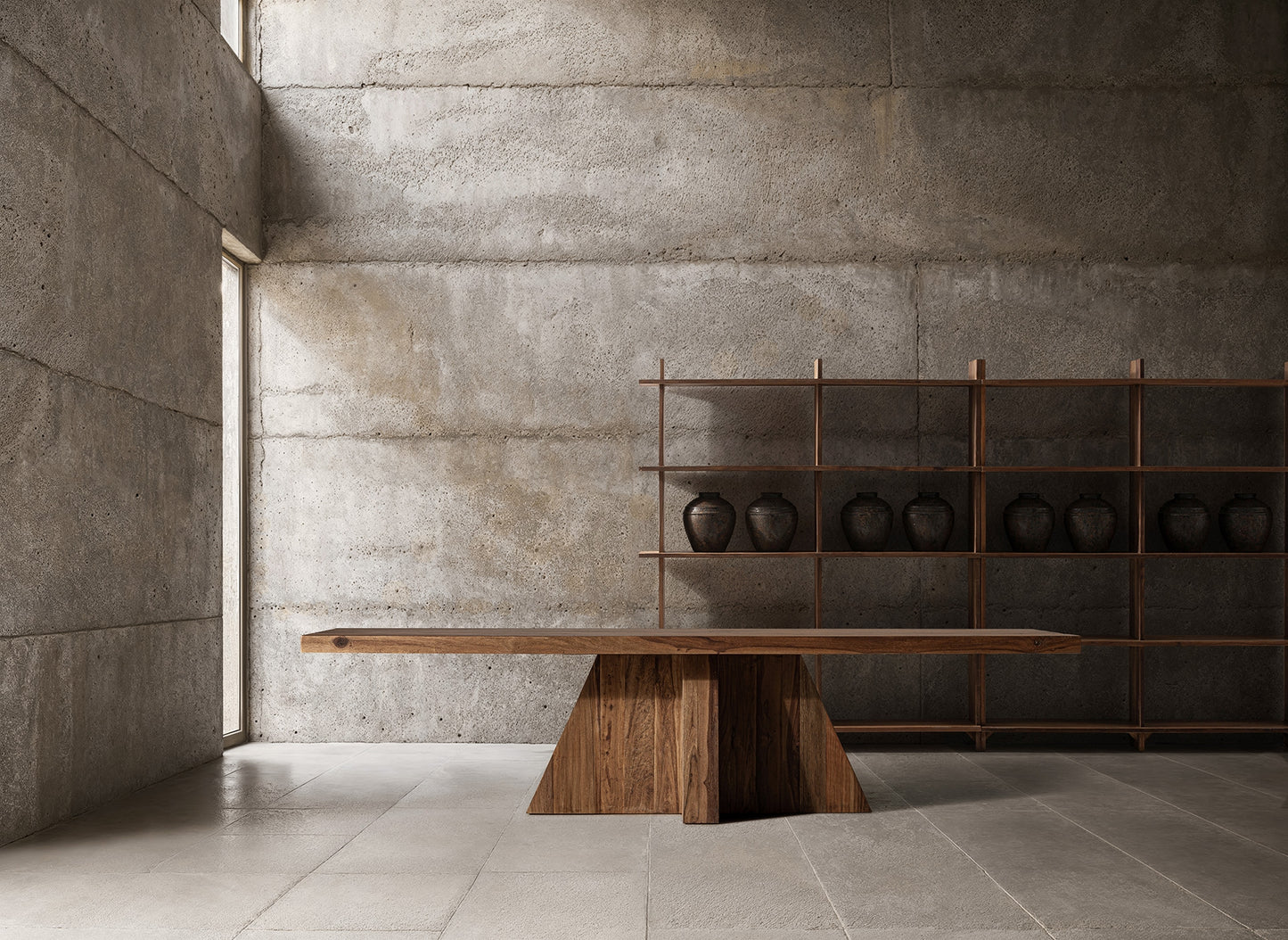 BRUTALIST DINING TABLE*320