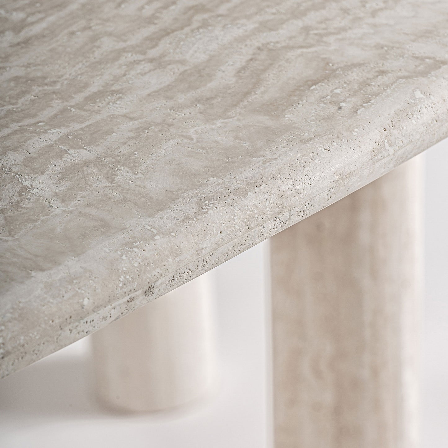THIENNES TRAVERTINE DINING TABLE
