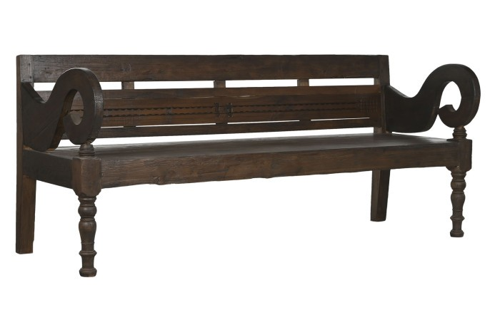 SOLID TEAK WOOD BEANCH 196 cm
