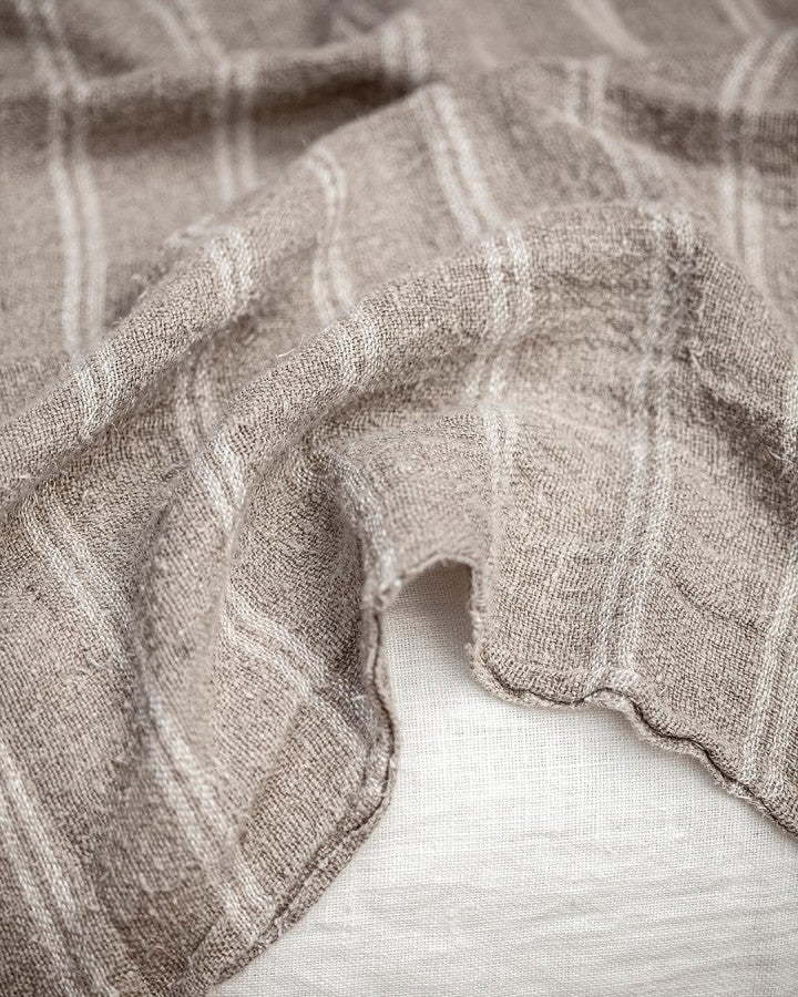 LINEN PLAID KURUVA