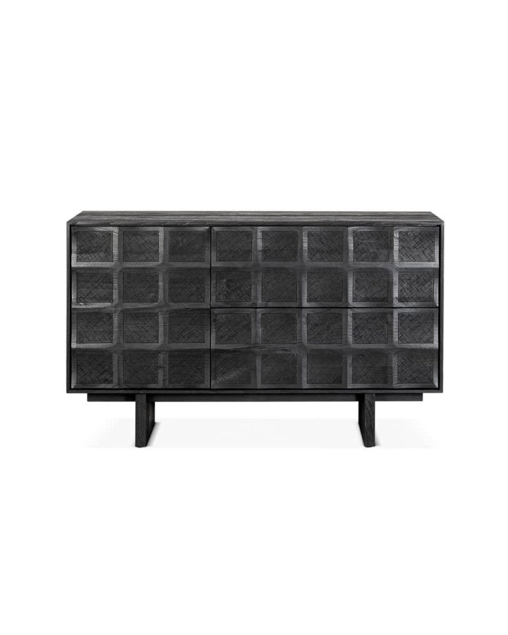 RIJA BLACK SIDEBOARD