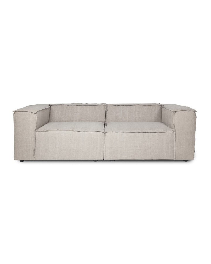 MONKEY NATURAL LINEN SOFA