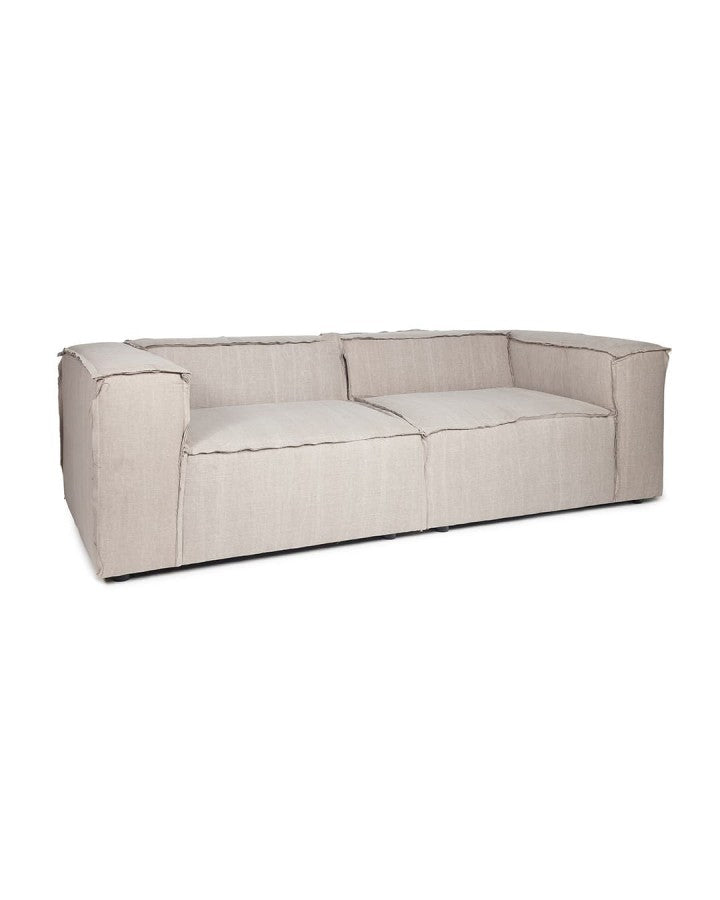 MONKEY NATURAL LINEN SOFA