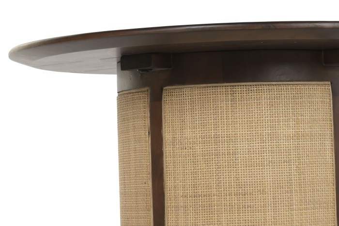 MANGO WOOD COFFEE TABLE DARK BROWN MONTU