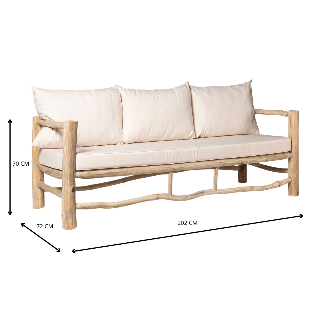ARTHUR 3 SEATER SOFA