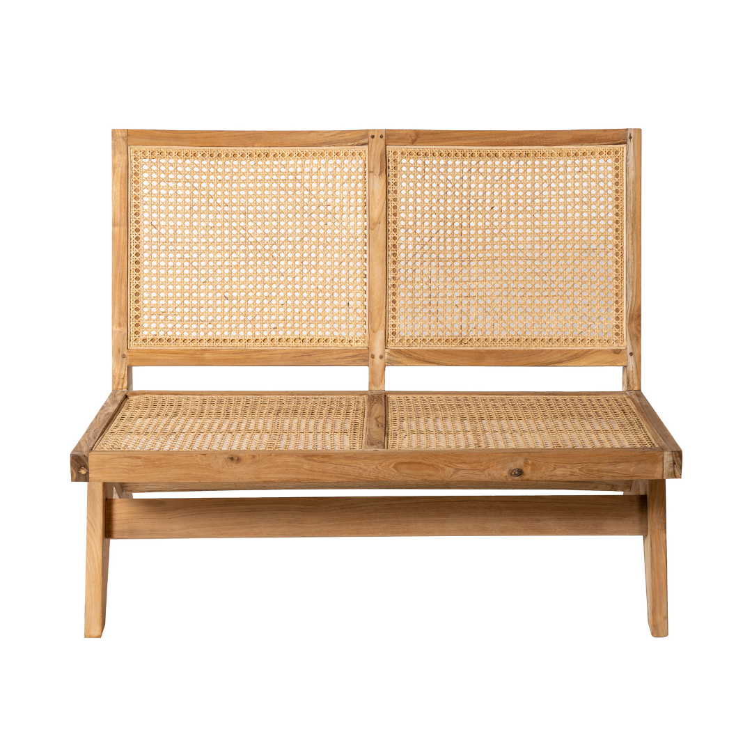 ALEX DOUBLE TEAK SOFA