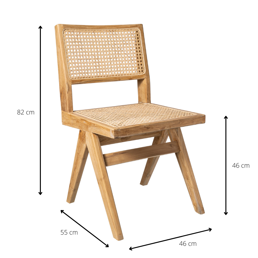 DOUBLE AA CHAIR WITHOUT ARMS