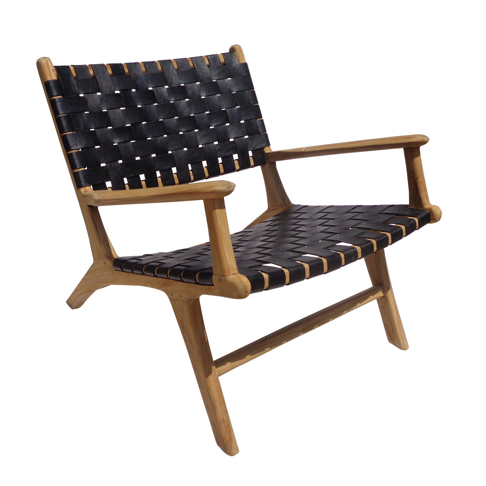 ZUZI BROWN ARMCHAIR