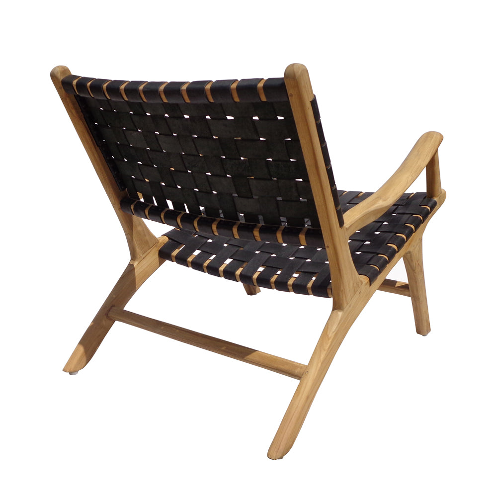 ZUZI BLACK ARMCHAIR