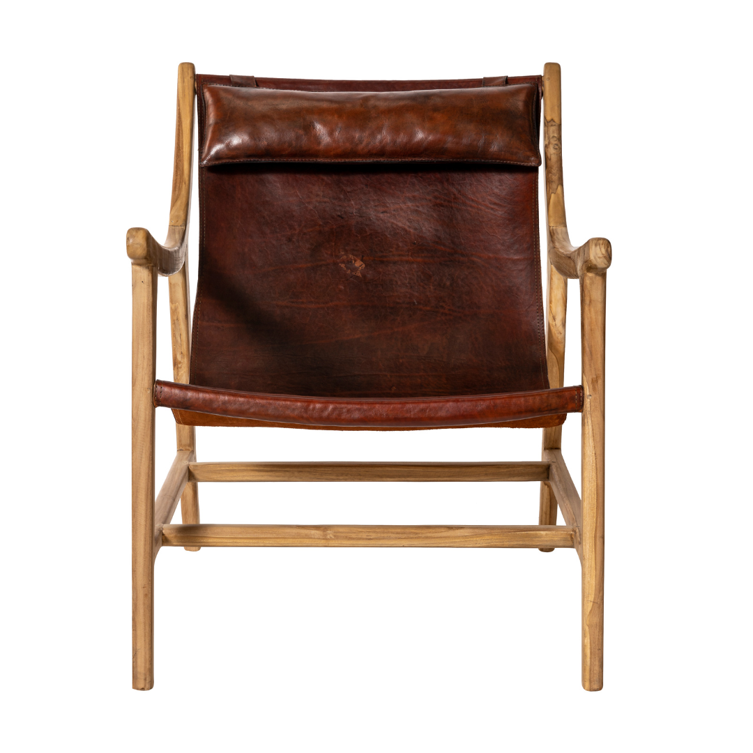 AMAZONIA LEATHER ARMCHAIR
