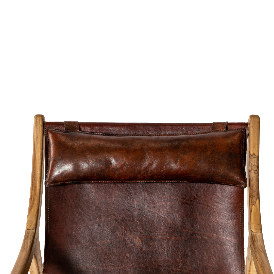 AMAZONIA LEATHER ARMCHAIR