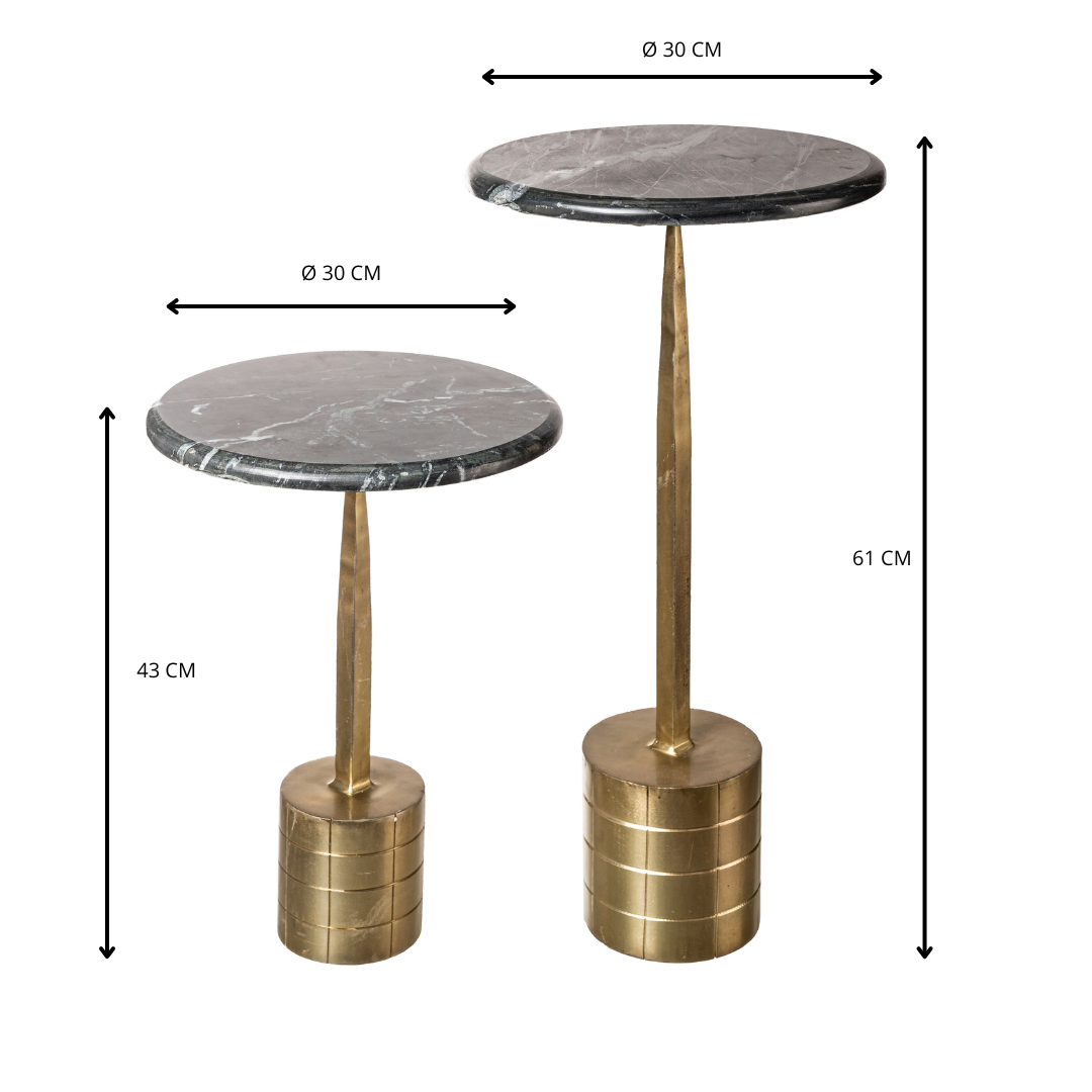 MARBLE SET 2 FLY TABLES