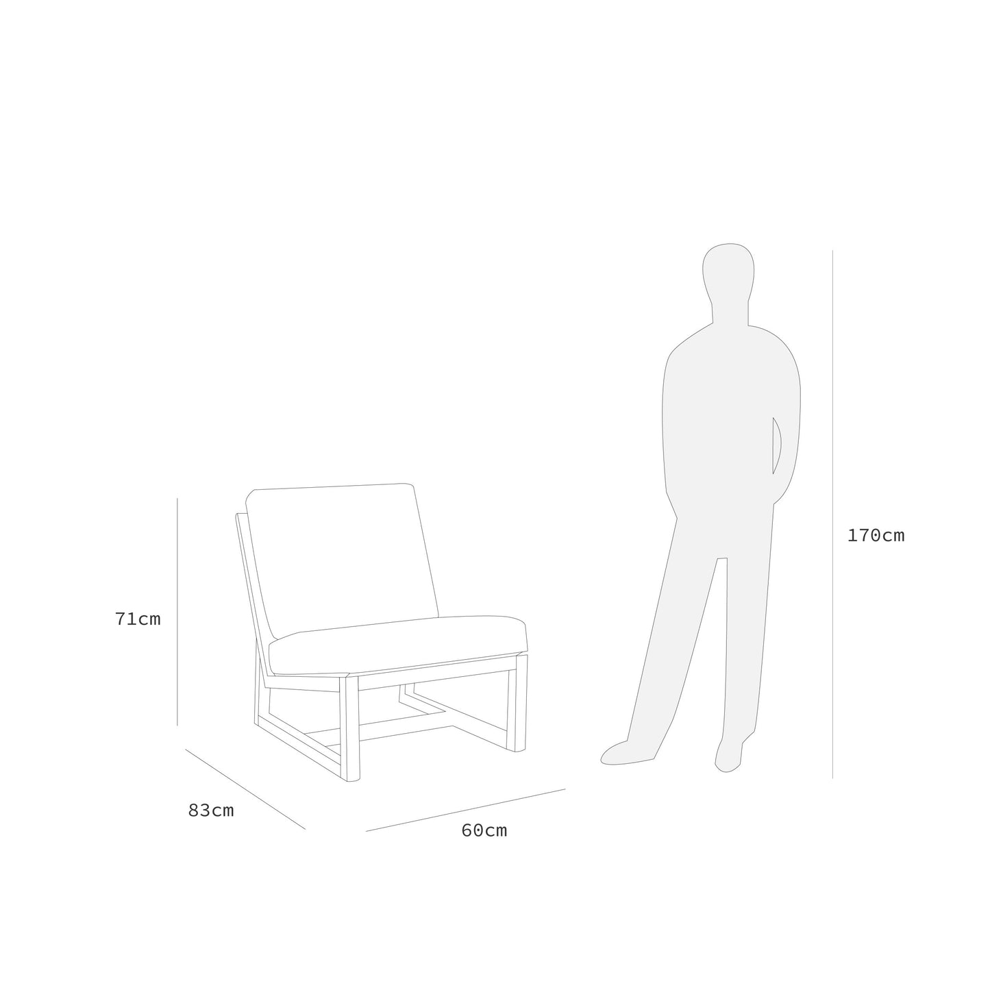 LEGO OUTDOOR ARMCHAIR