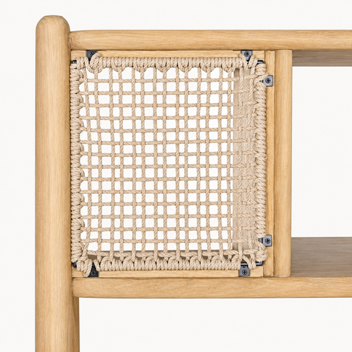 CORDA SHELVING FROM ACACIA WOOD & ROPE