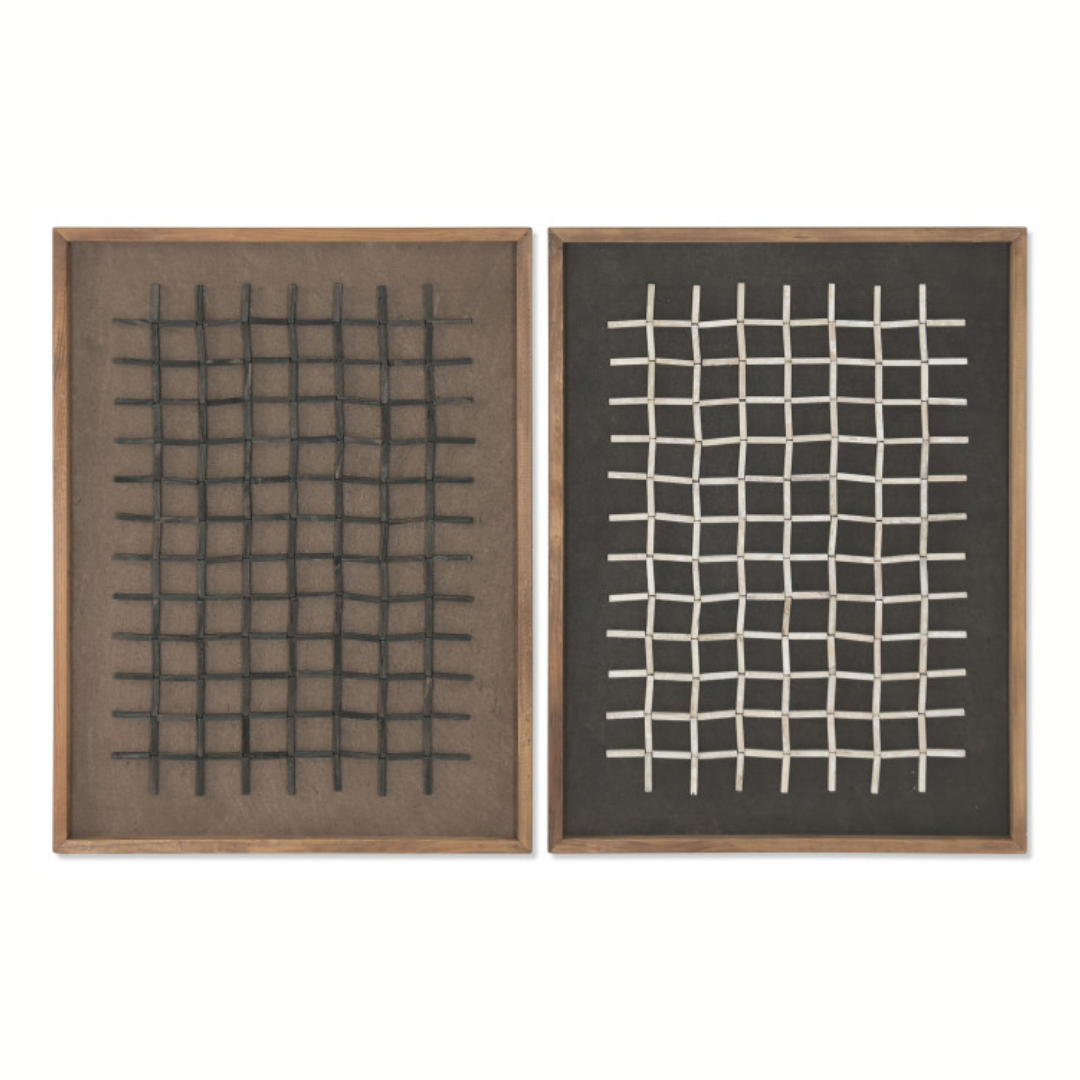 PICTURE RECYCLED WOOD 62/82