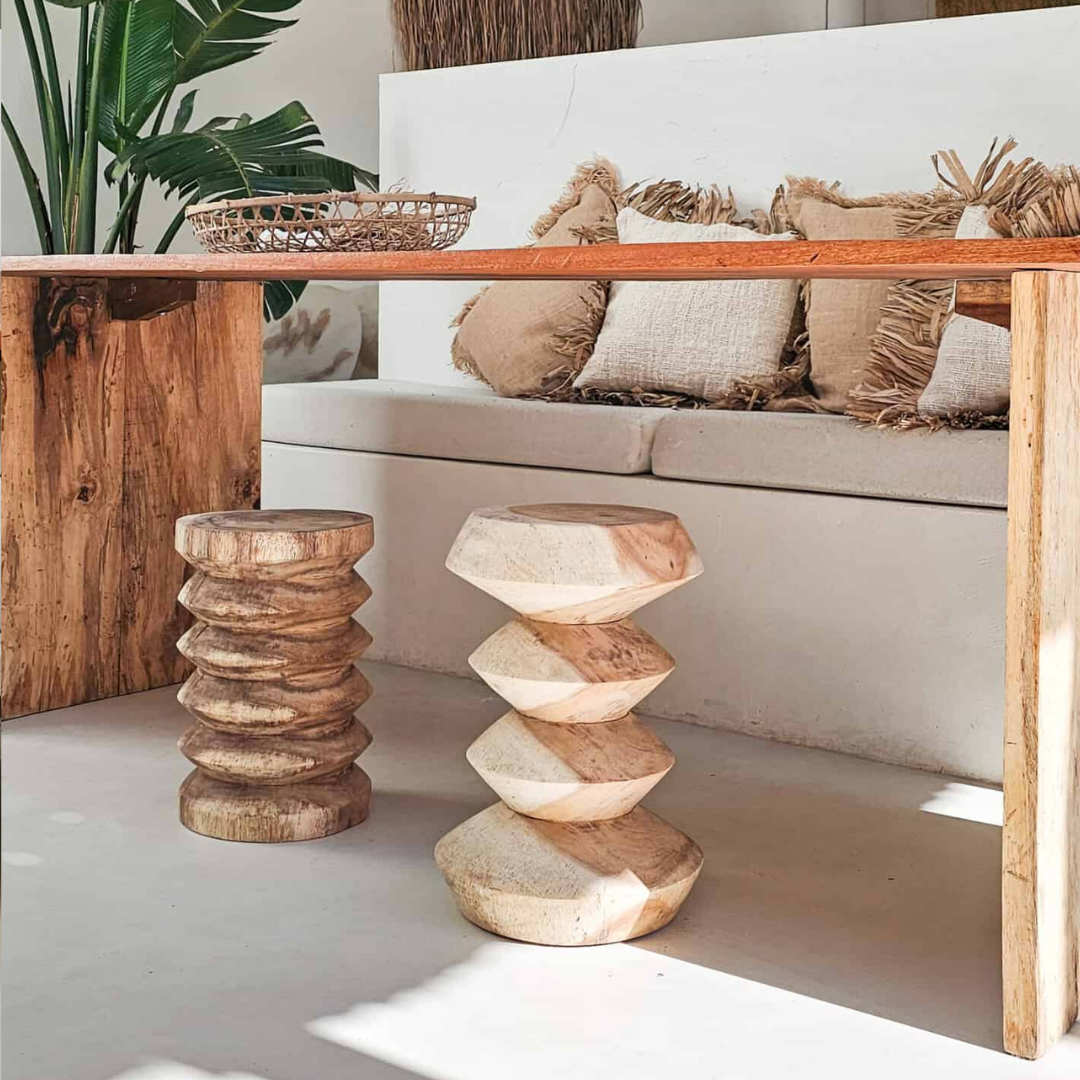 JINGA SIDE TABLE/STOOL