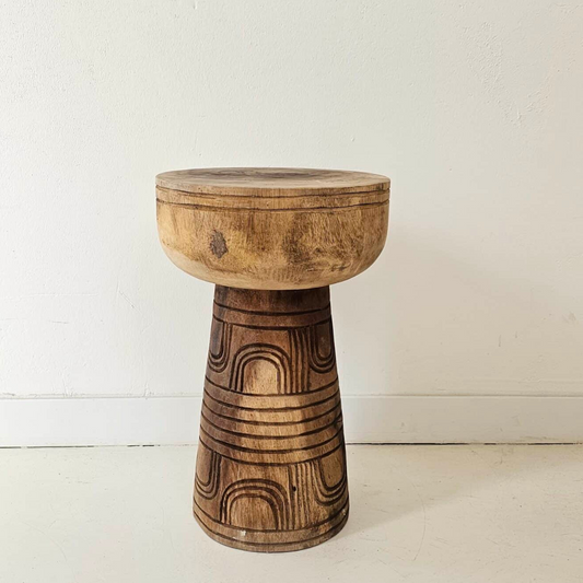 SUNRISE SIDE TABLE/STOOL