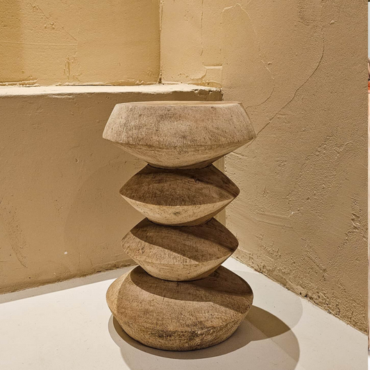 JINGA SIDE TABLE/STOOL