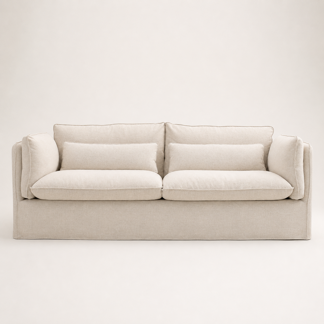 SOFA BLANCO ROTO 230CM
