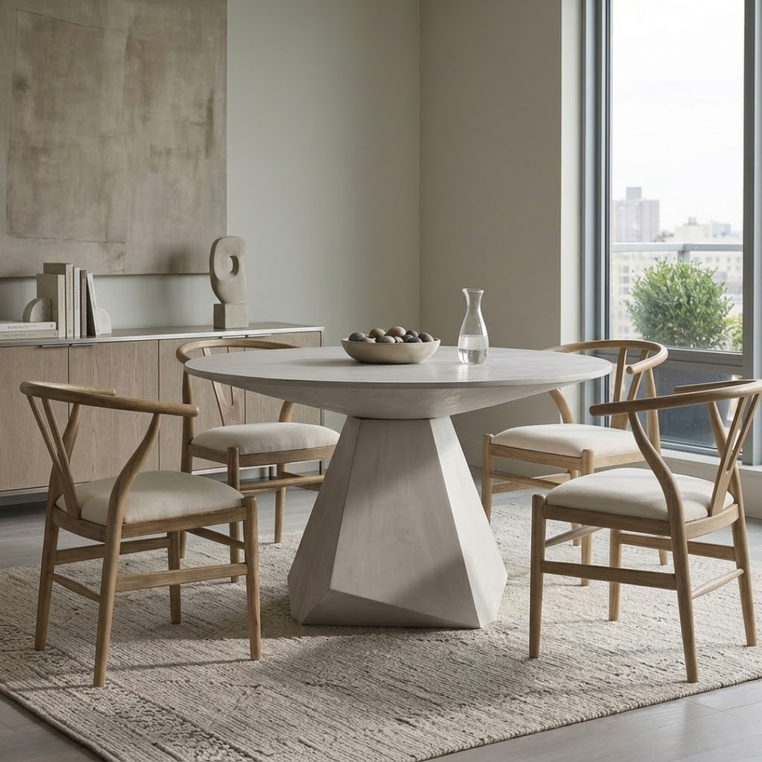 MANGO WOOD ROUND TABLE 120cm