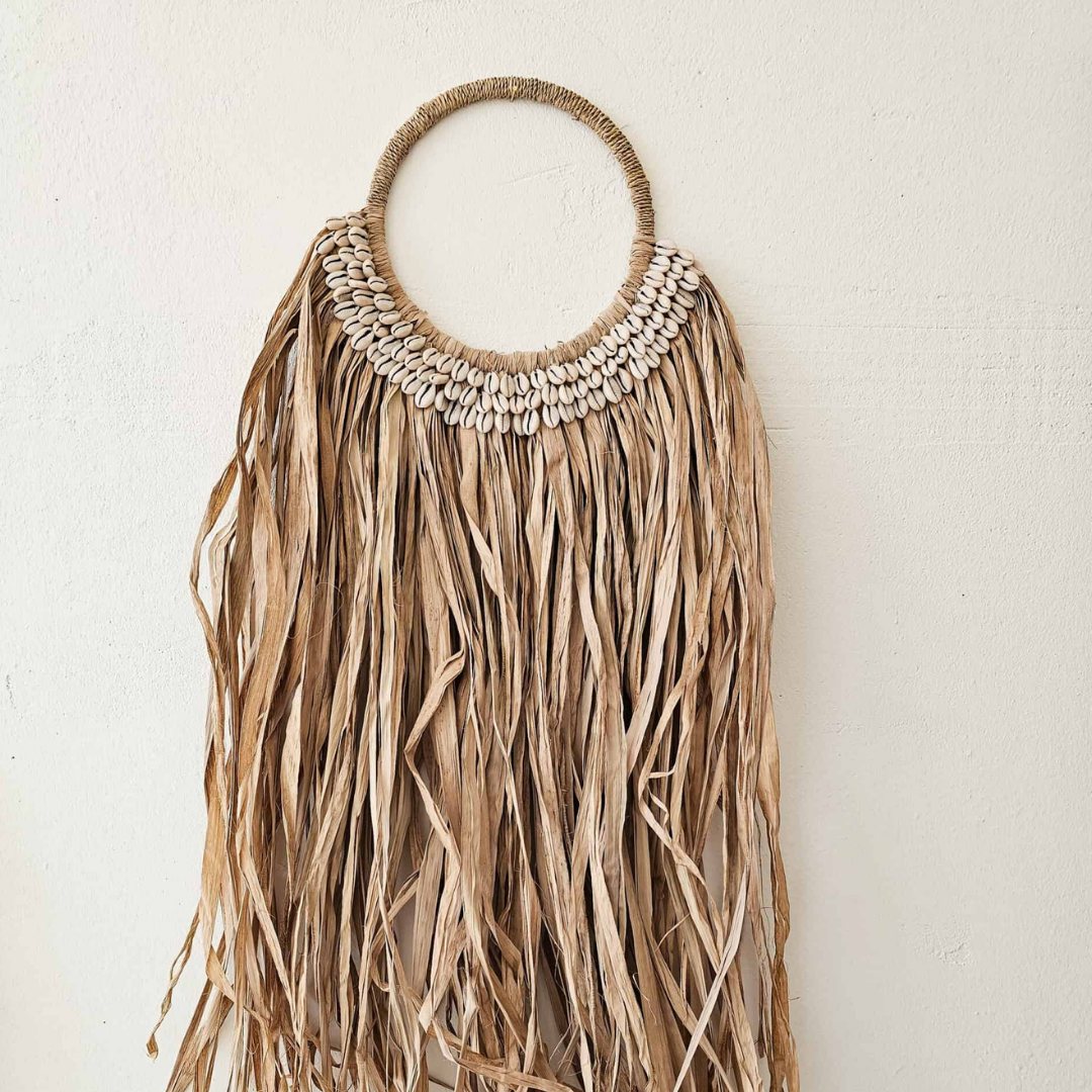 RAFFIA PENDANT