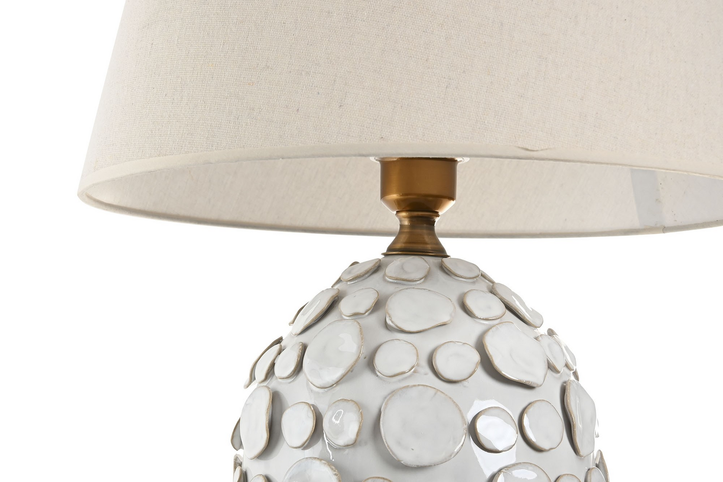 PORCELAIN & LINEN TABLE LAMP