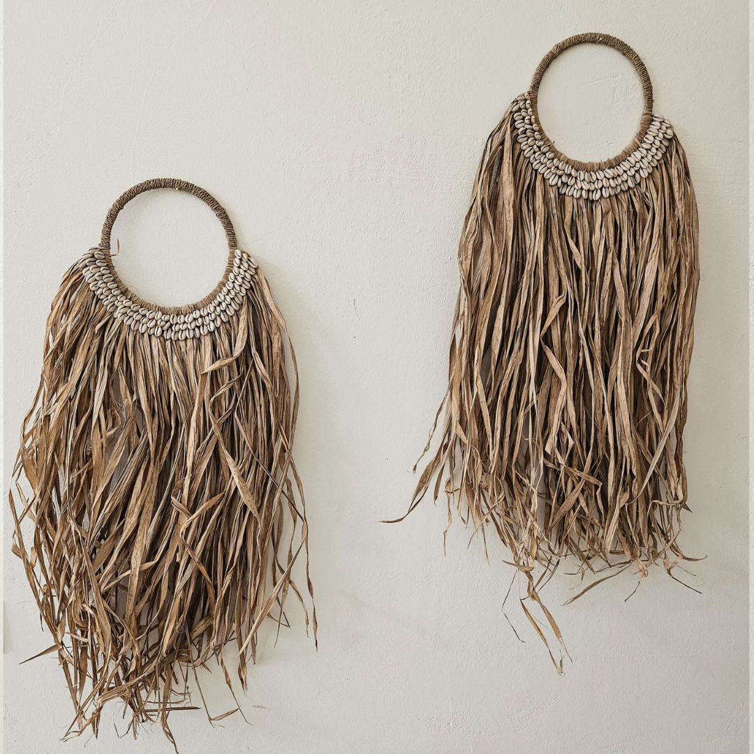 RAFFIA PENDANT