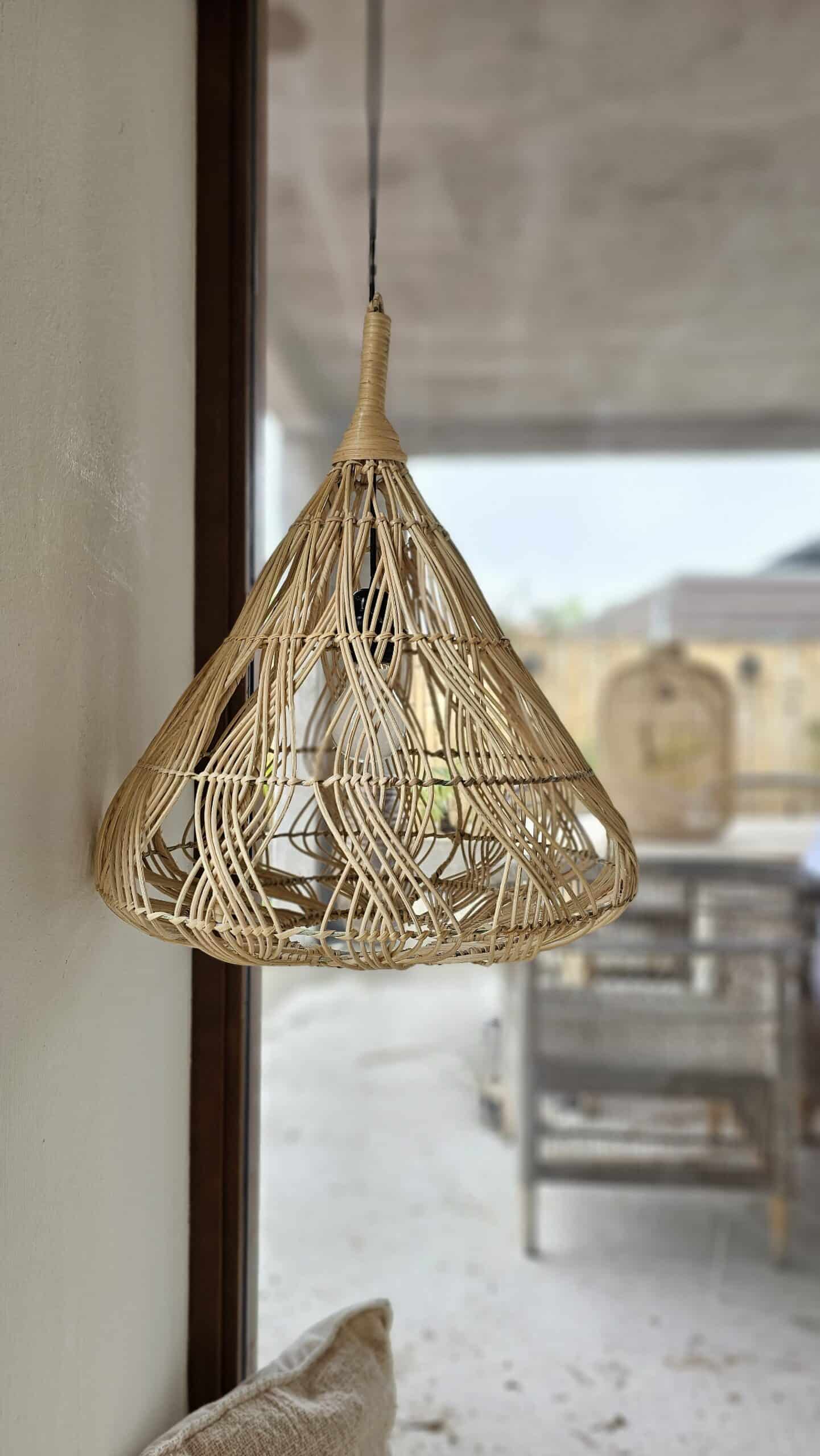 RATTAN-ÄGYPTEN-LAMPE