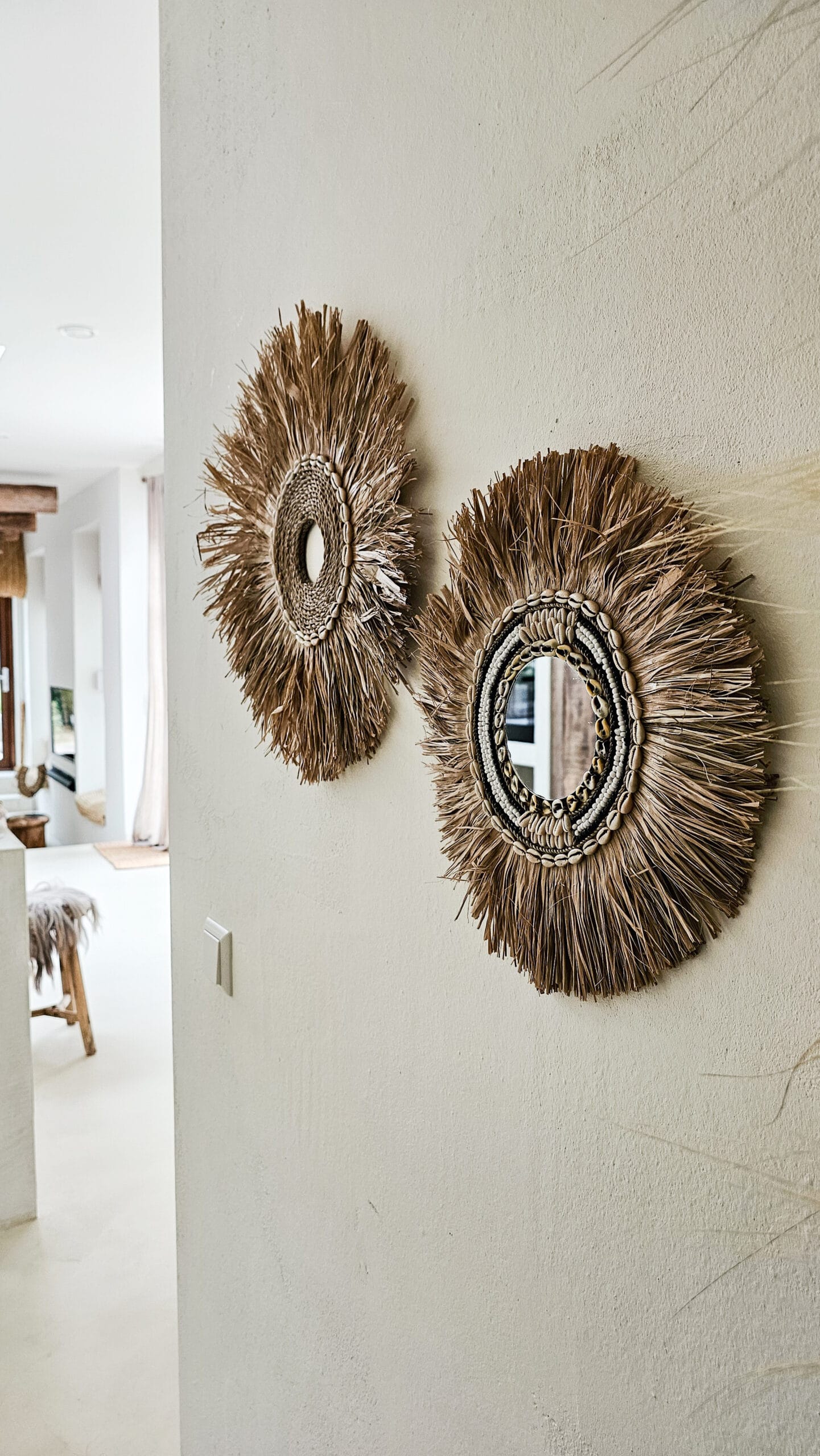 RAFFIA ROUND DECO