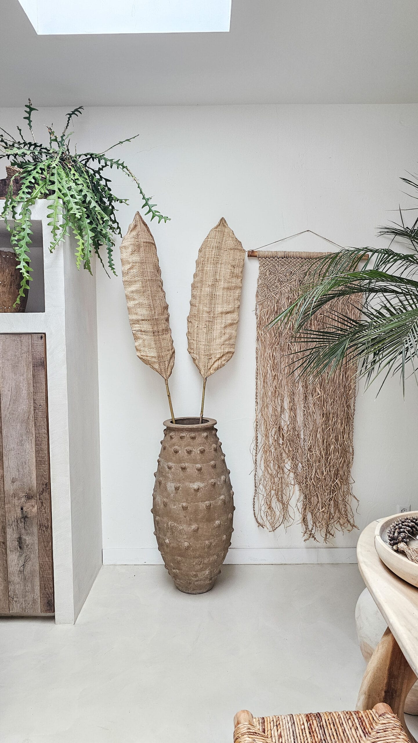 ДЕКОРАЦИЯ ОТ БАНАНОВИ ЛИСТА 165 см