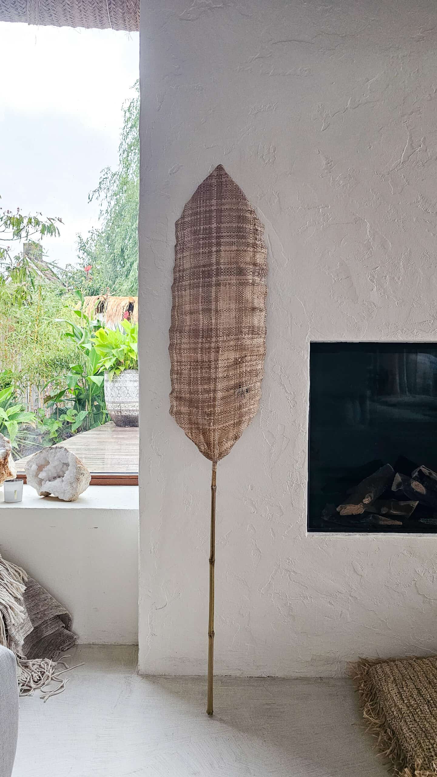 ДЕКОРАЦИЯ ОТ БАНАНОВИ ЛИСТА 165 см