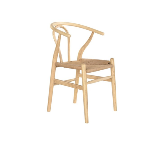 ELM WOOD AND FIBER CHAIR 11