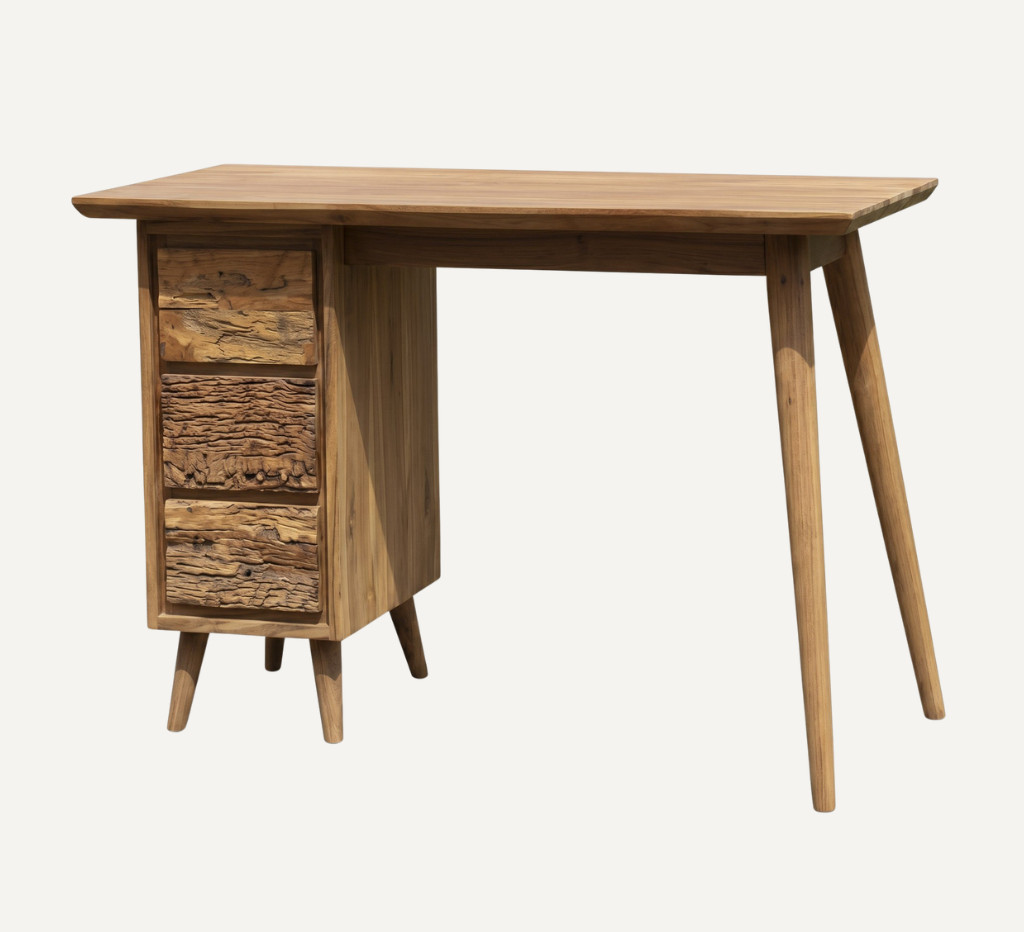 TEAK WOOD DESK 120cm