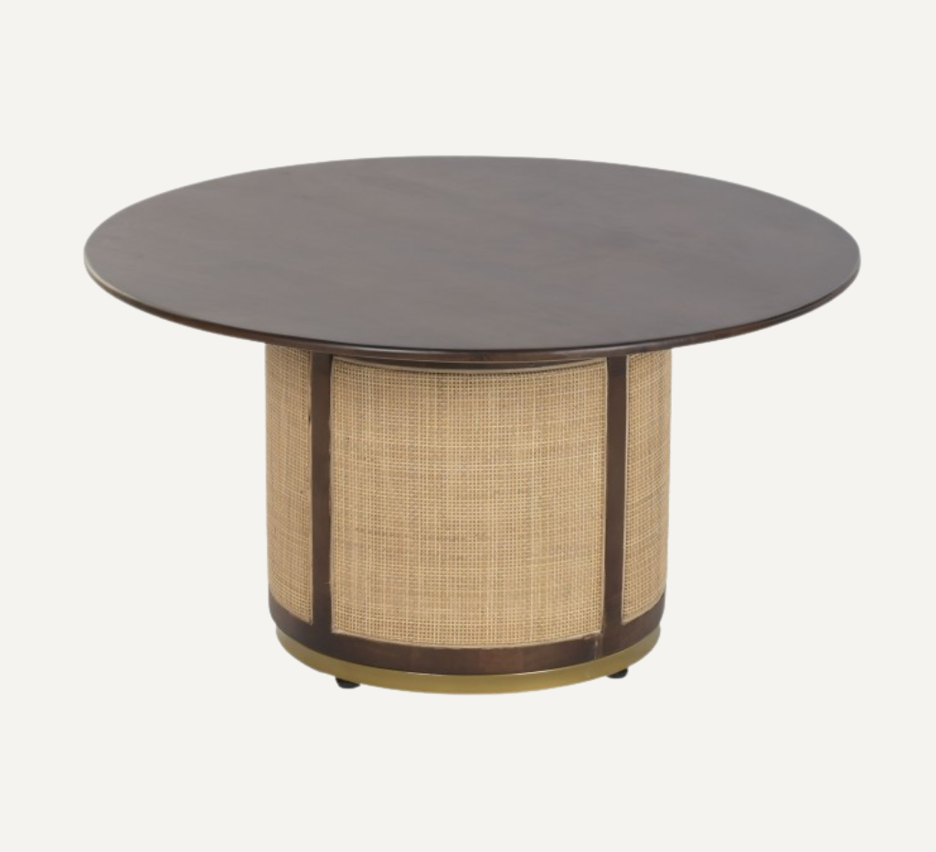 MANGO WOOD COFFEE TABLE DARK BROWN MONTU