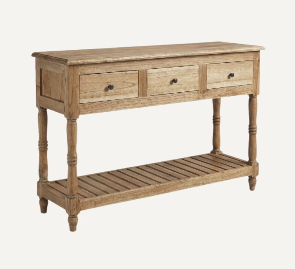 MINDI WOOD CONSOLE TABLE 120cm