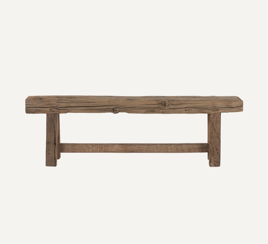 BENCH FROM RECLAIMED WOOD 152 cm