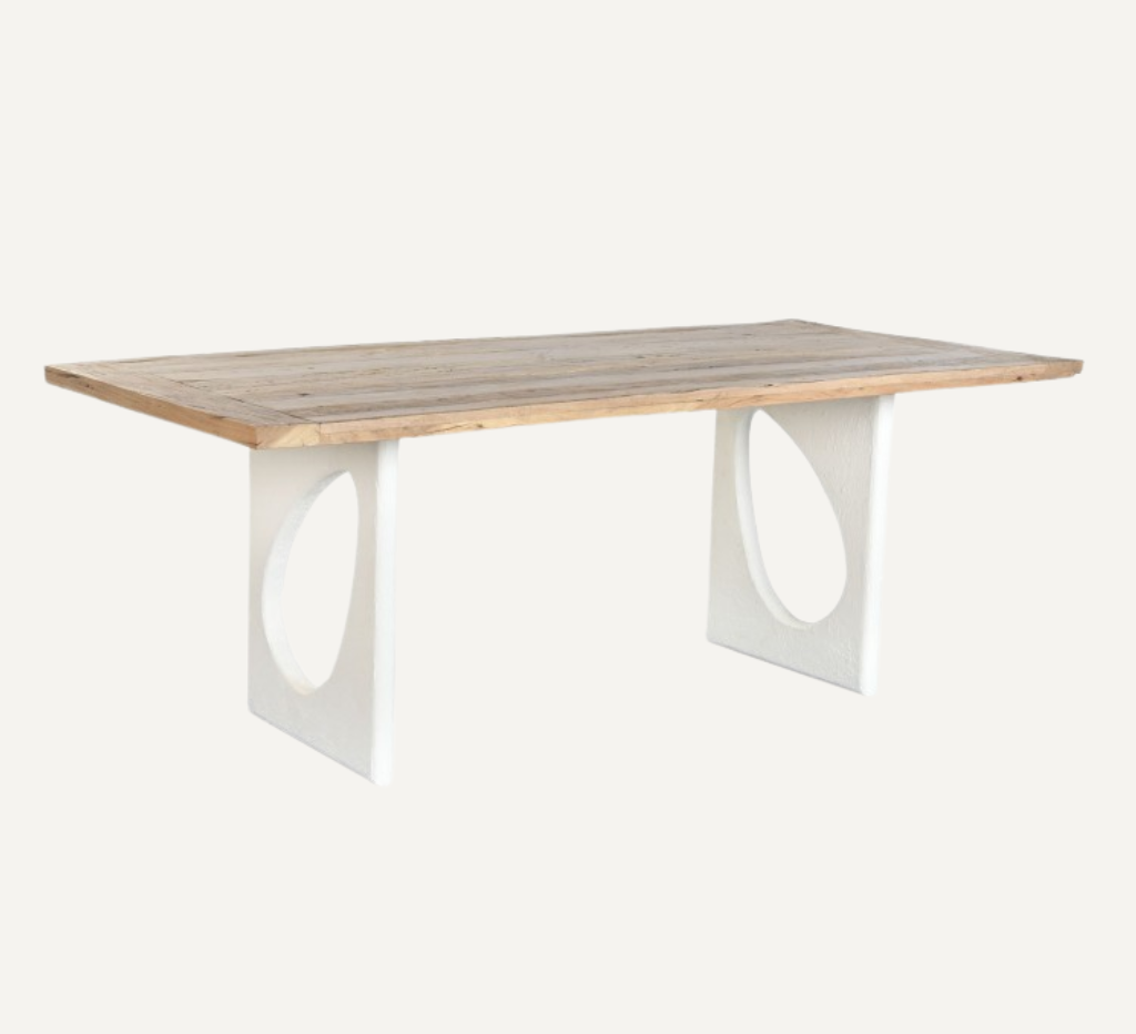 RECYCLED MANGO WOOD DINING TABLE STRATO