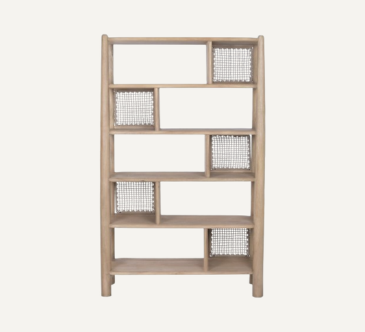 SHELVING FROM ACACIA & ROPE