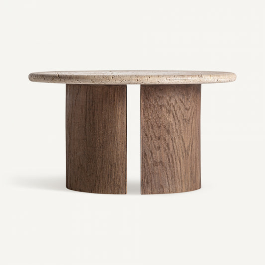 TRAVERTINE COFFE TABLE