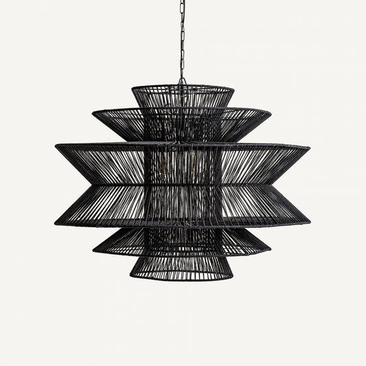 BLACK CEILING LAMP*100