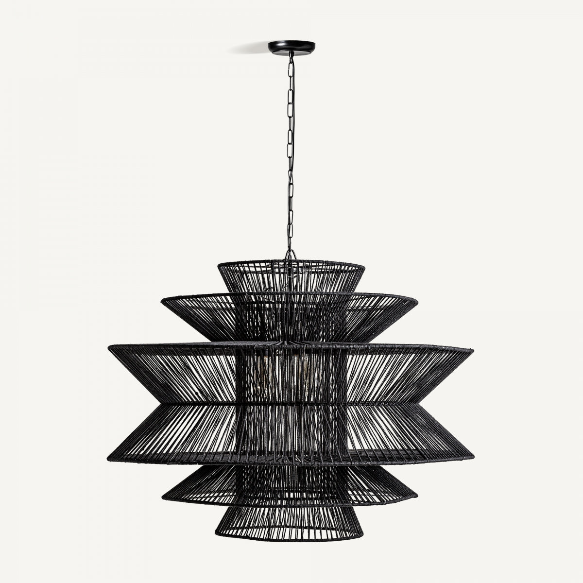 BLACK CEILING LAMP*100