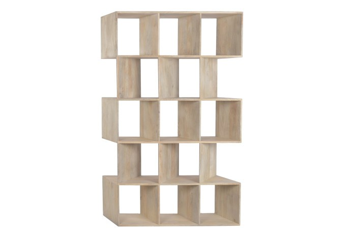 SHELVING FROM MANGO WOOD