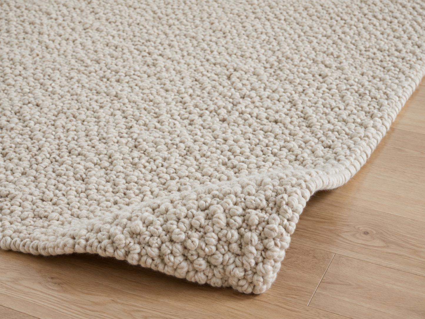 RUG FROM WOOL&COTTON
