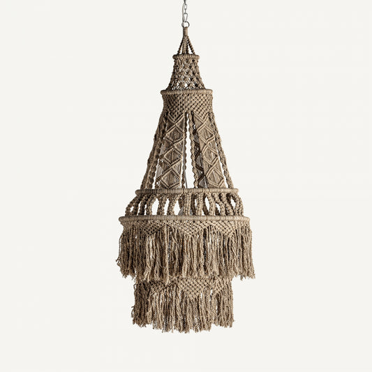 MACRAME CEILING LAMP