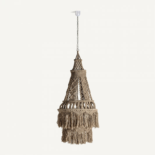 MACRAME CEILING LAMP