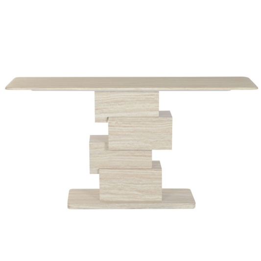 CONSOLE TABLE ARTIFICIAL MARBLE 150cm