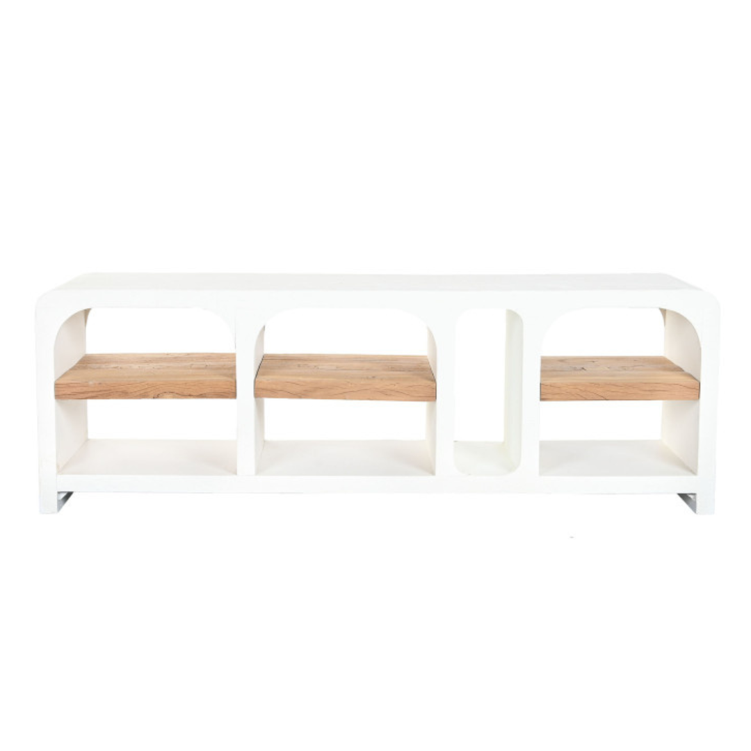 RECYCLED MANGO WOOD TV CABINET STRATO 150cm