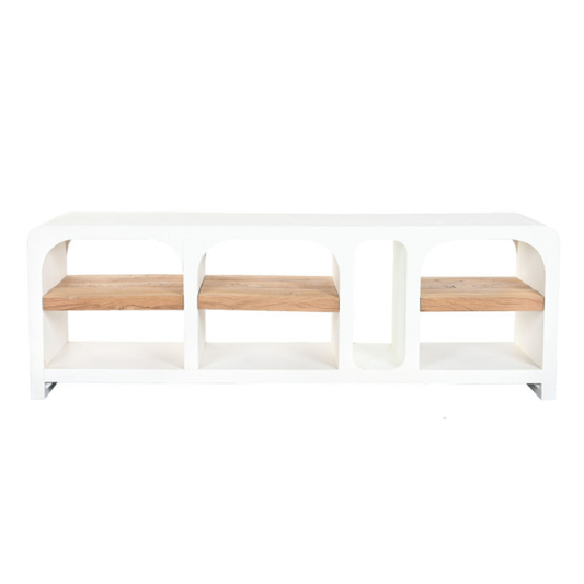 RECYCLED MANGO WOOD TV CABINET STRATO 150cm